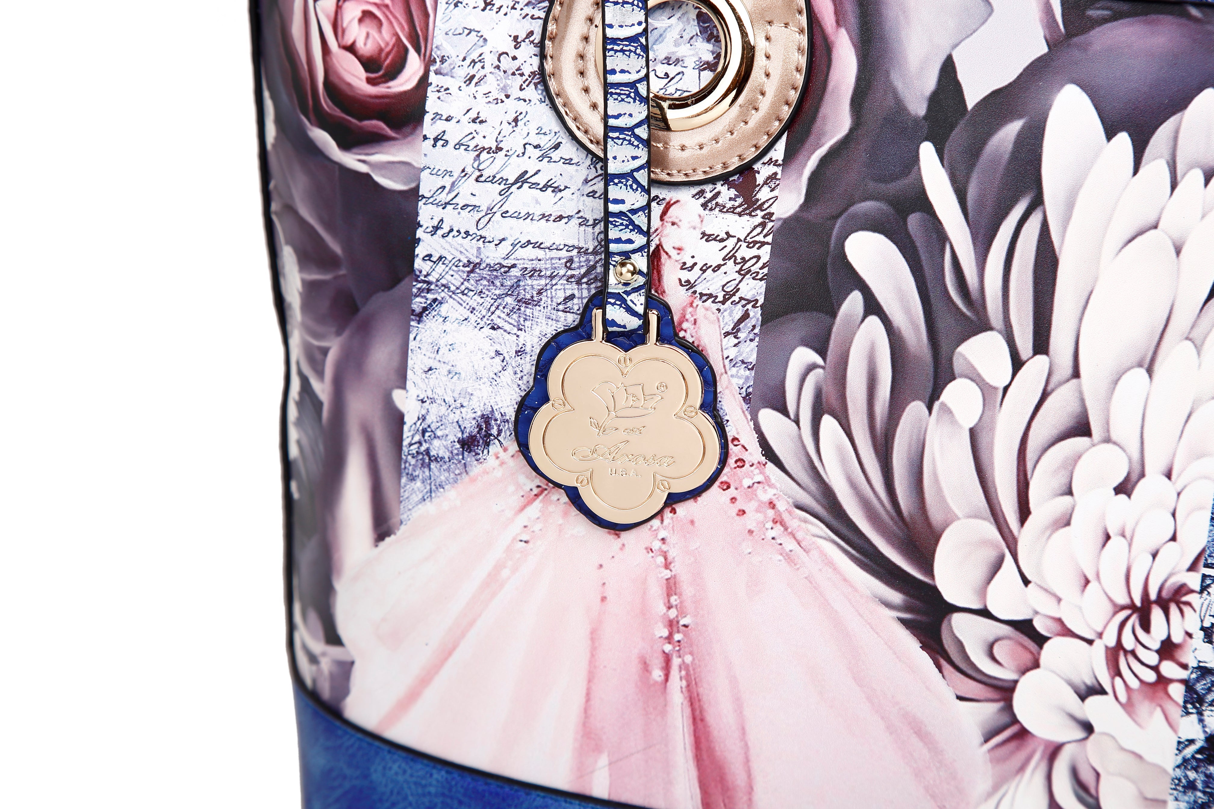 Blossomz Tote Designer Luxury Tote Bag for Women - Brangio Italy Co.