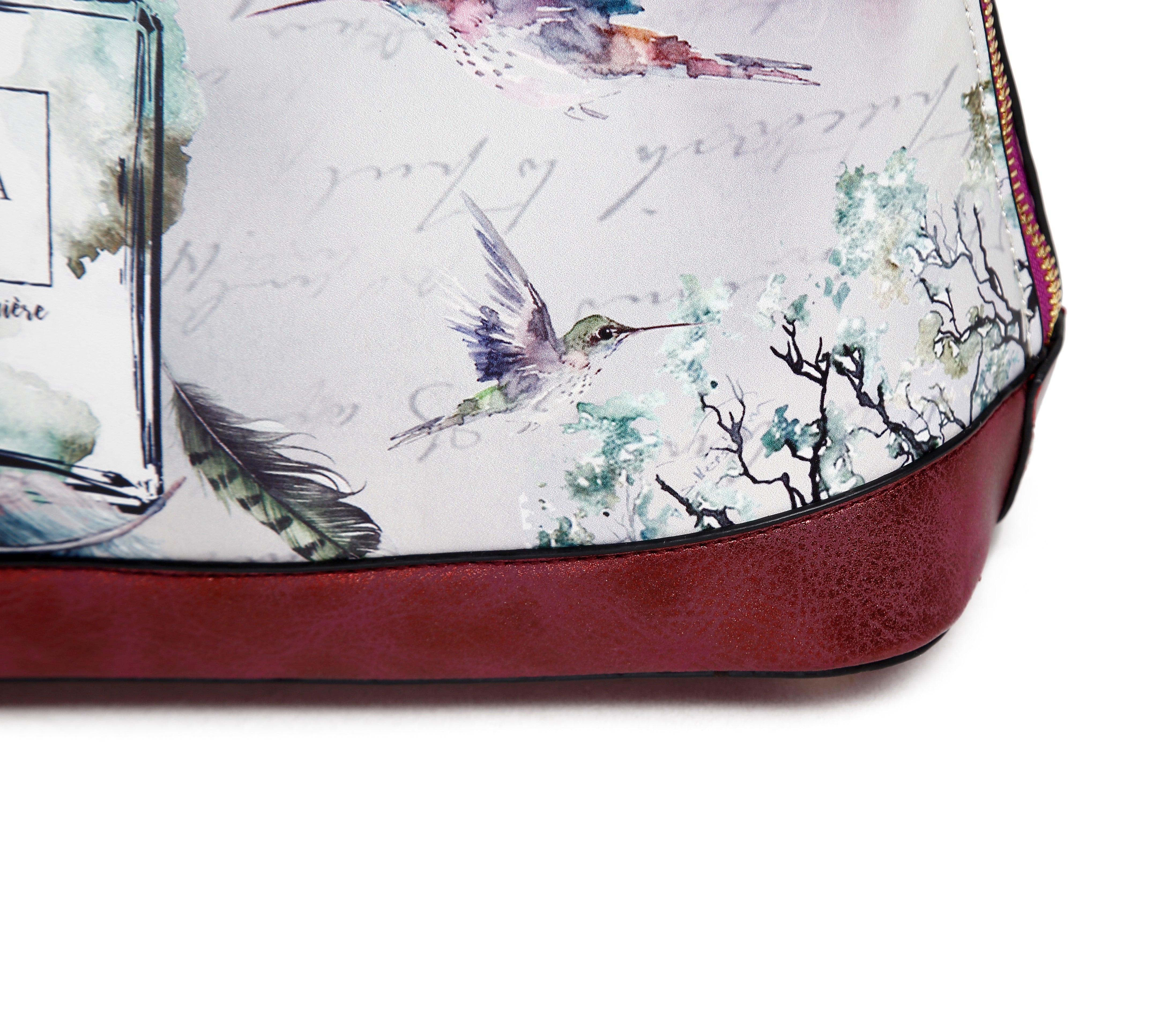 Arosa Fragrance Dome Vintage Hollywood Retro Graphic Handbag - Brangio Italy Co.