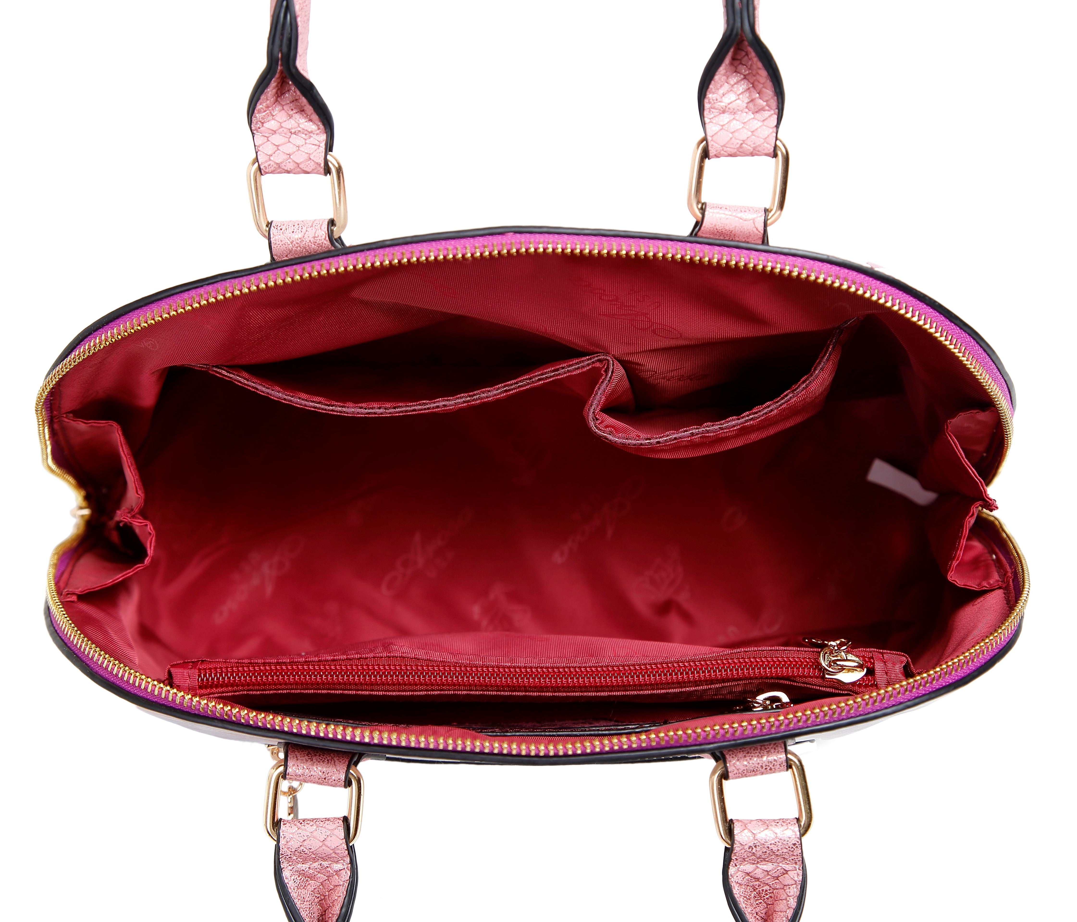 Arosa Fragrance Dome Vintage Hollywood Retro Graphic Handbag - Brangio Italy Co.
