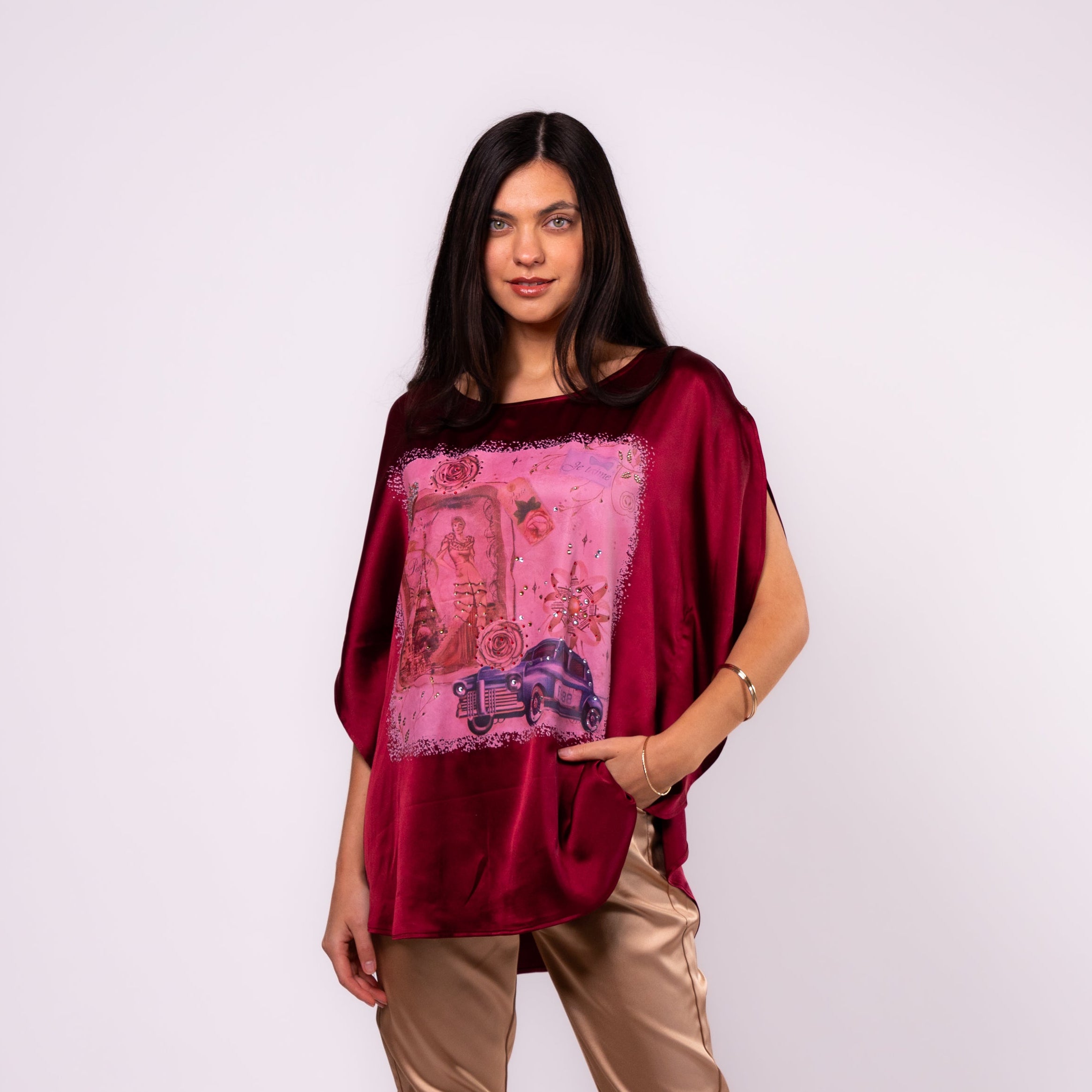 La Belle Époque Dreamscape Poncho