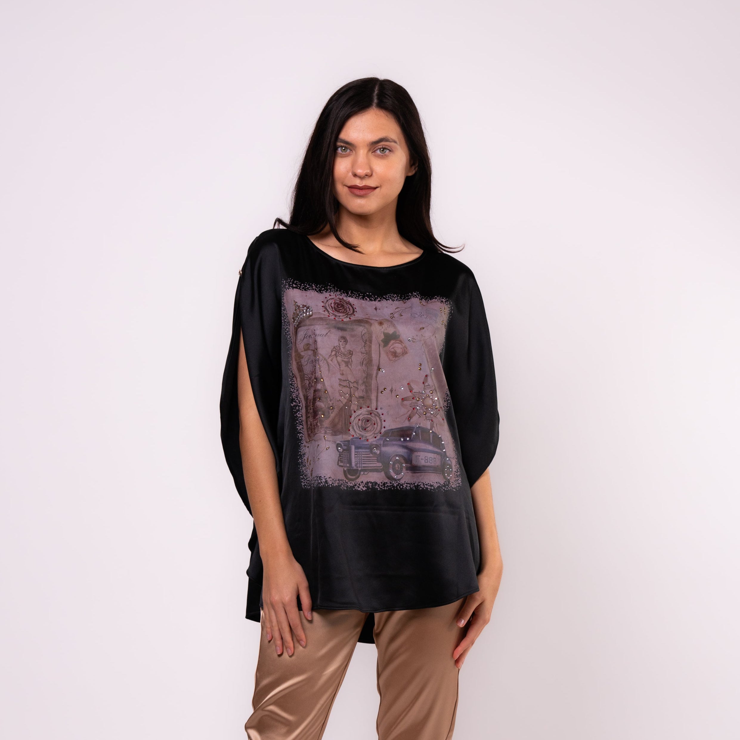 La Belle Époque Dreamscape Poncho