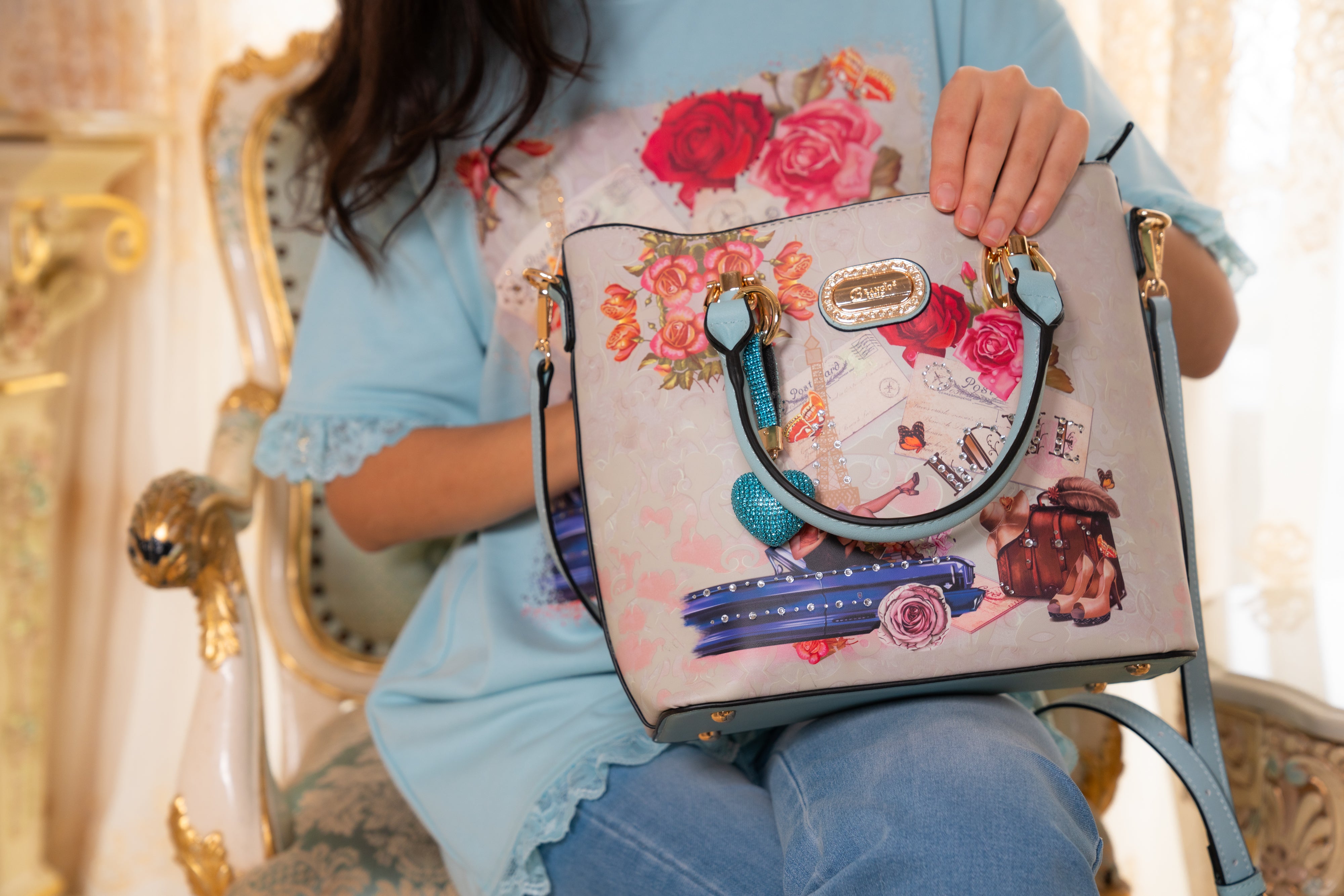 Sweetheart Soirée Top Handle Tote
