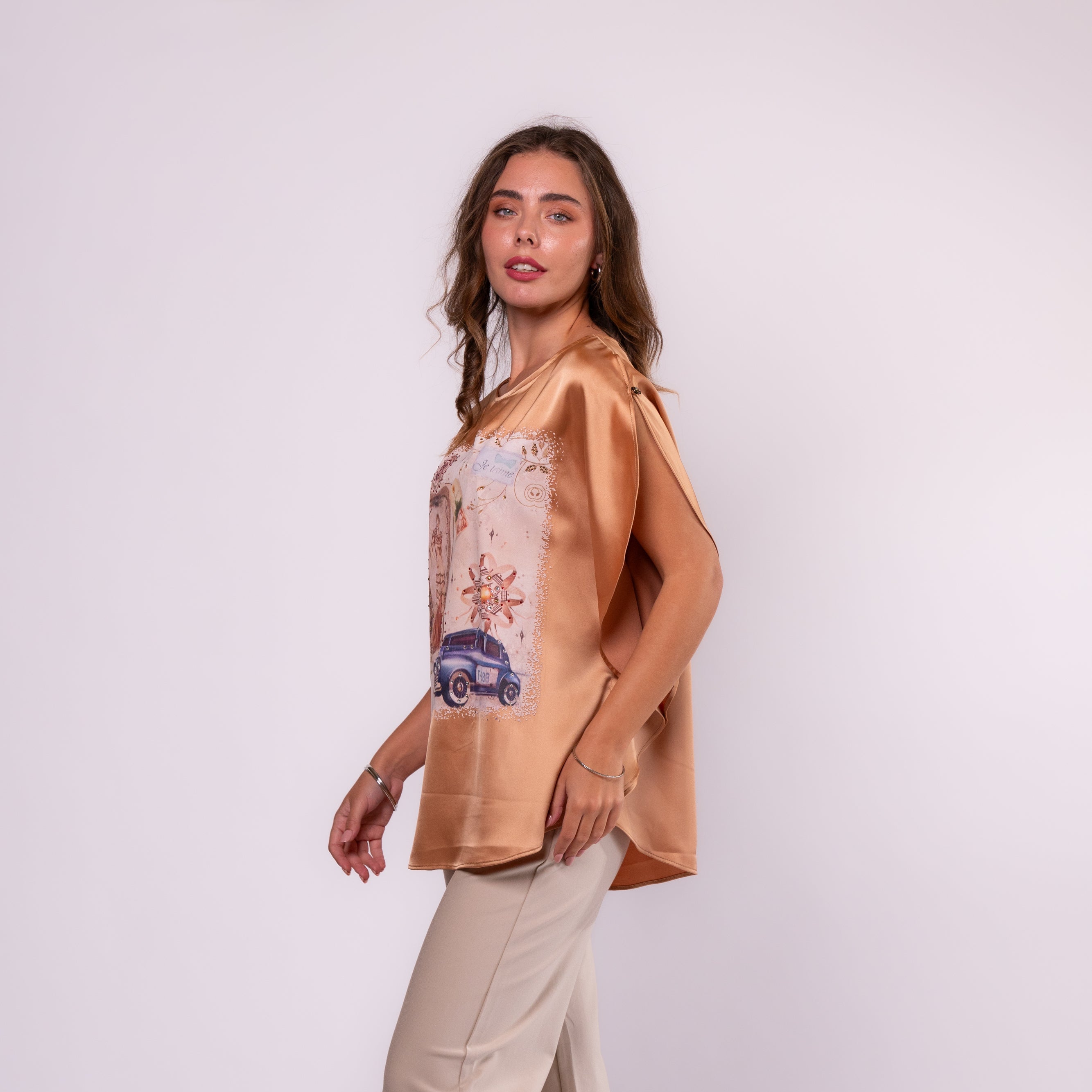 La Belle Époque Dreamscape Poncho