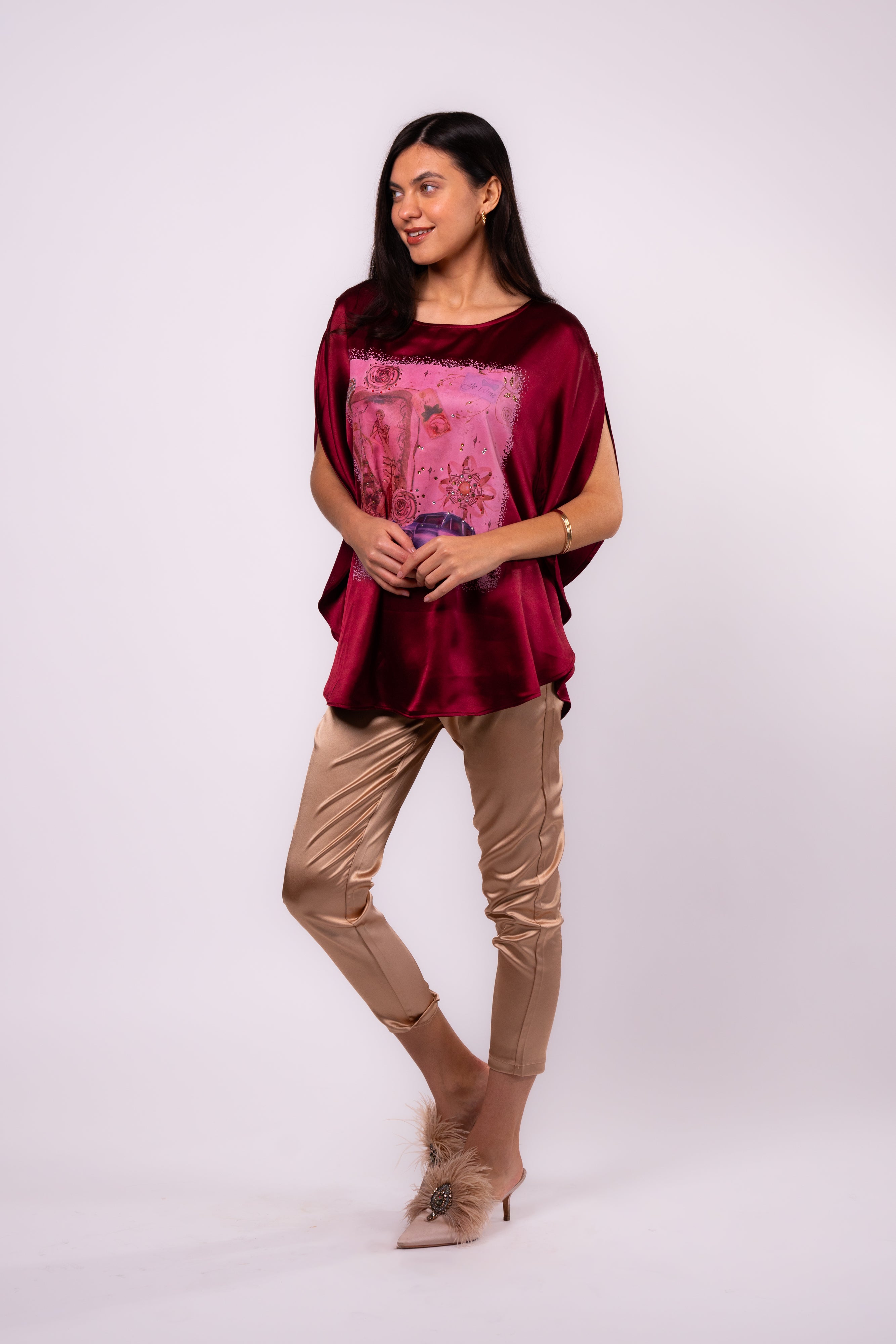 La Belle Époque Dreamscape Poncho