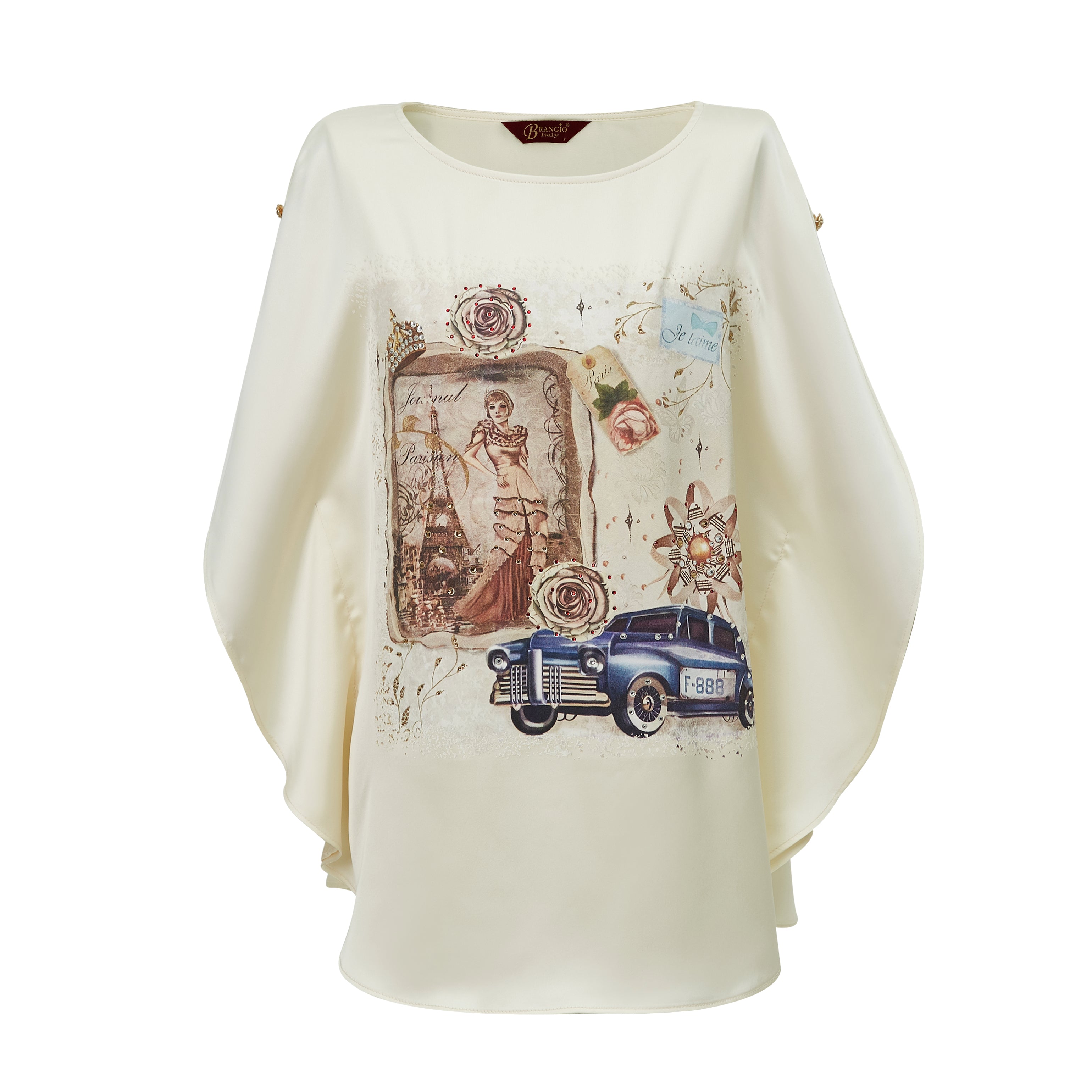 La Belle Époque Dreamscape Poncho
