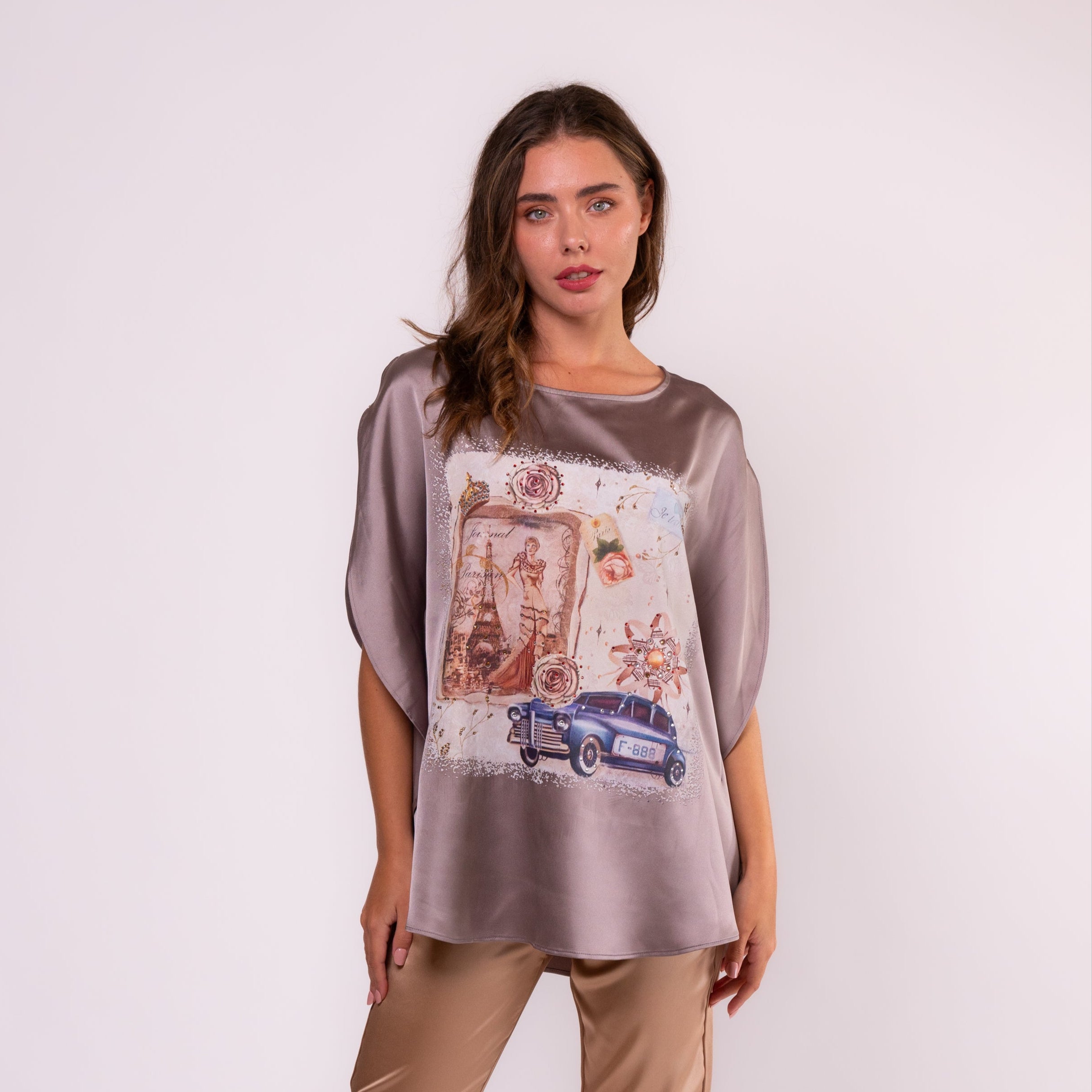 La Belle Époque Dreamscape Poncho