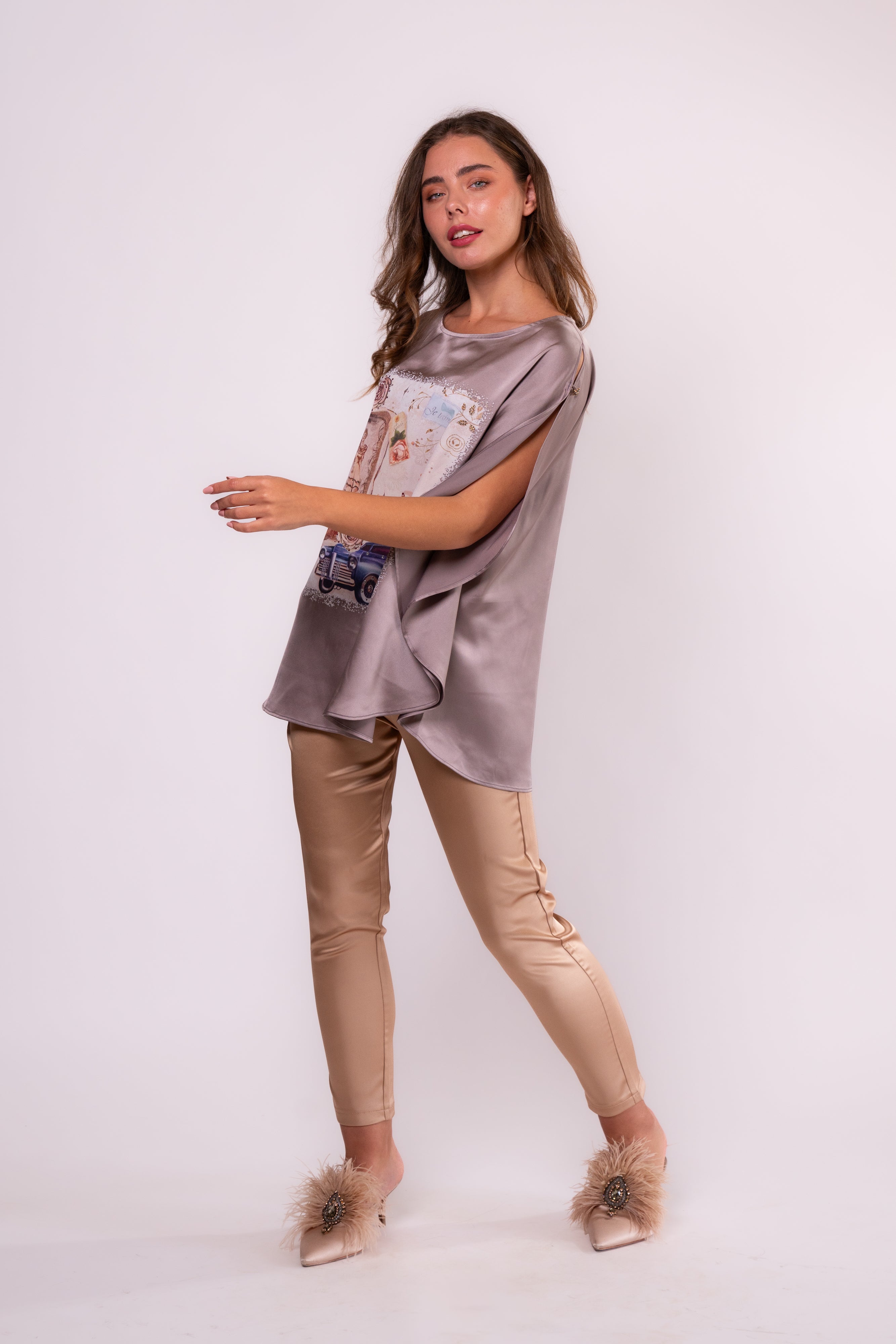 La Belle Époque Dreamscape Poncho