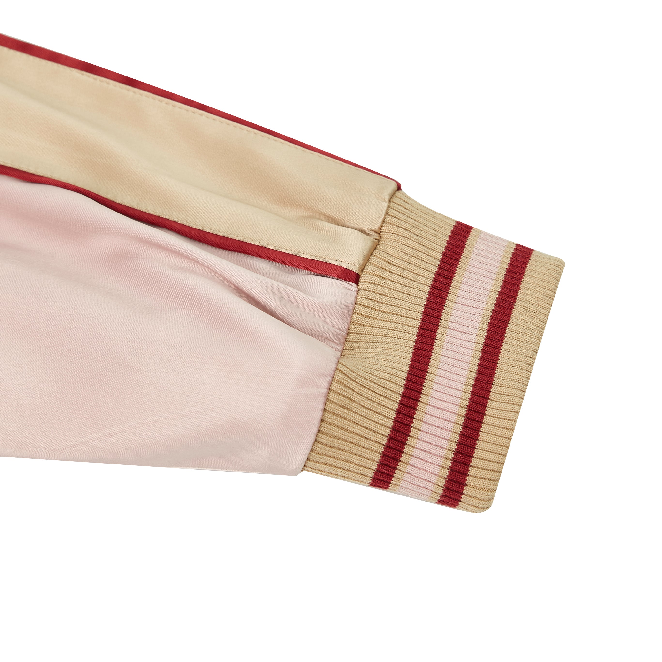 La Belle Époque Satin Bomber Jacket
