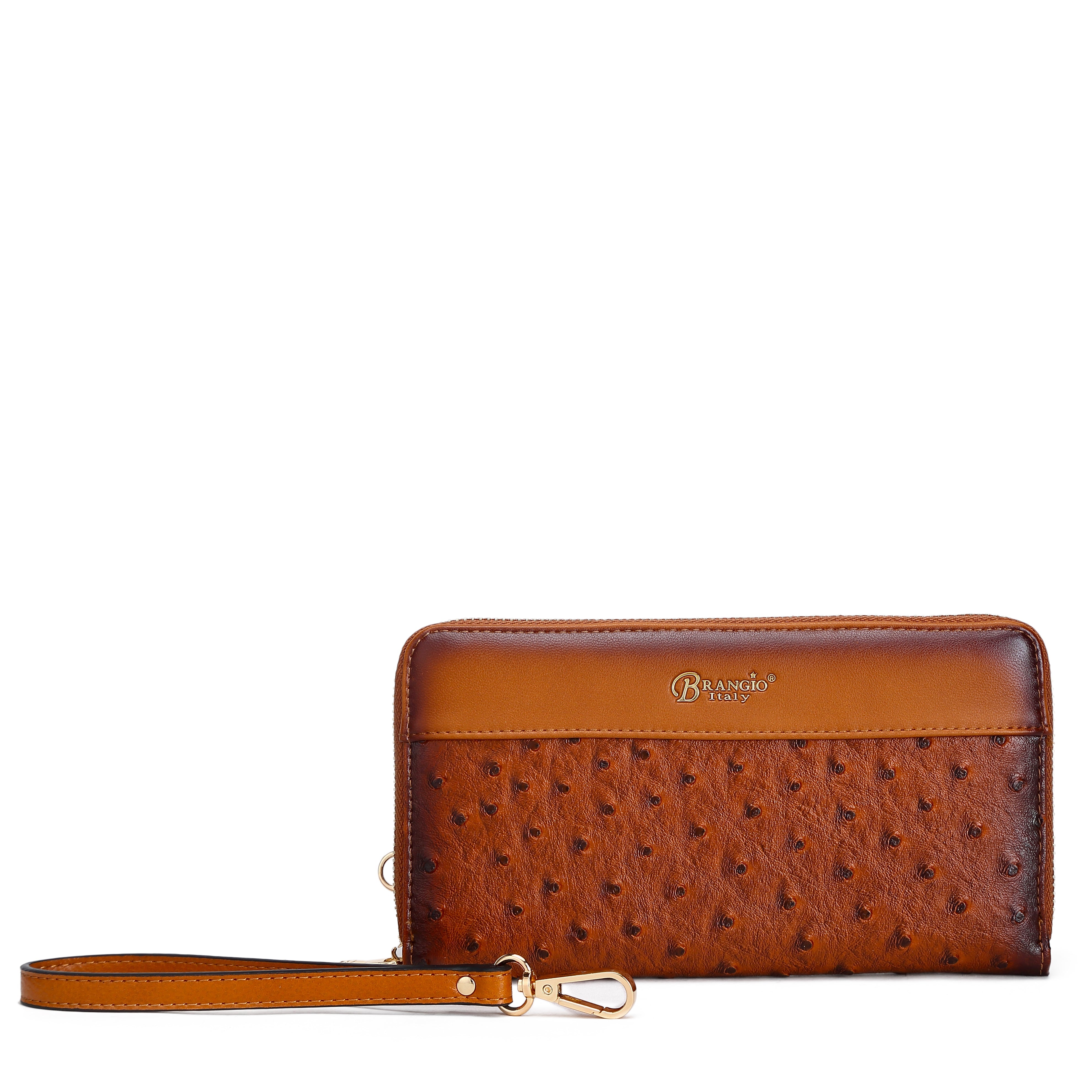 Croquilla Handmade Wristlet Wallet with Multiple Card Pockets - Brangio Italy Co.