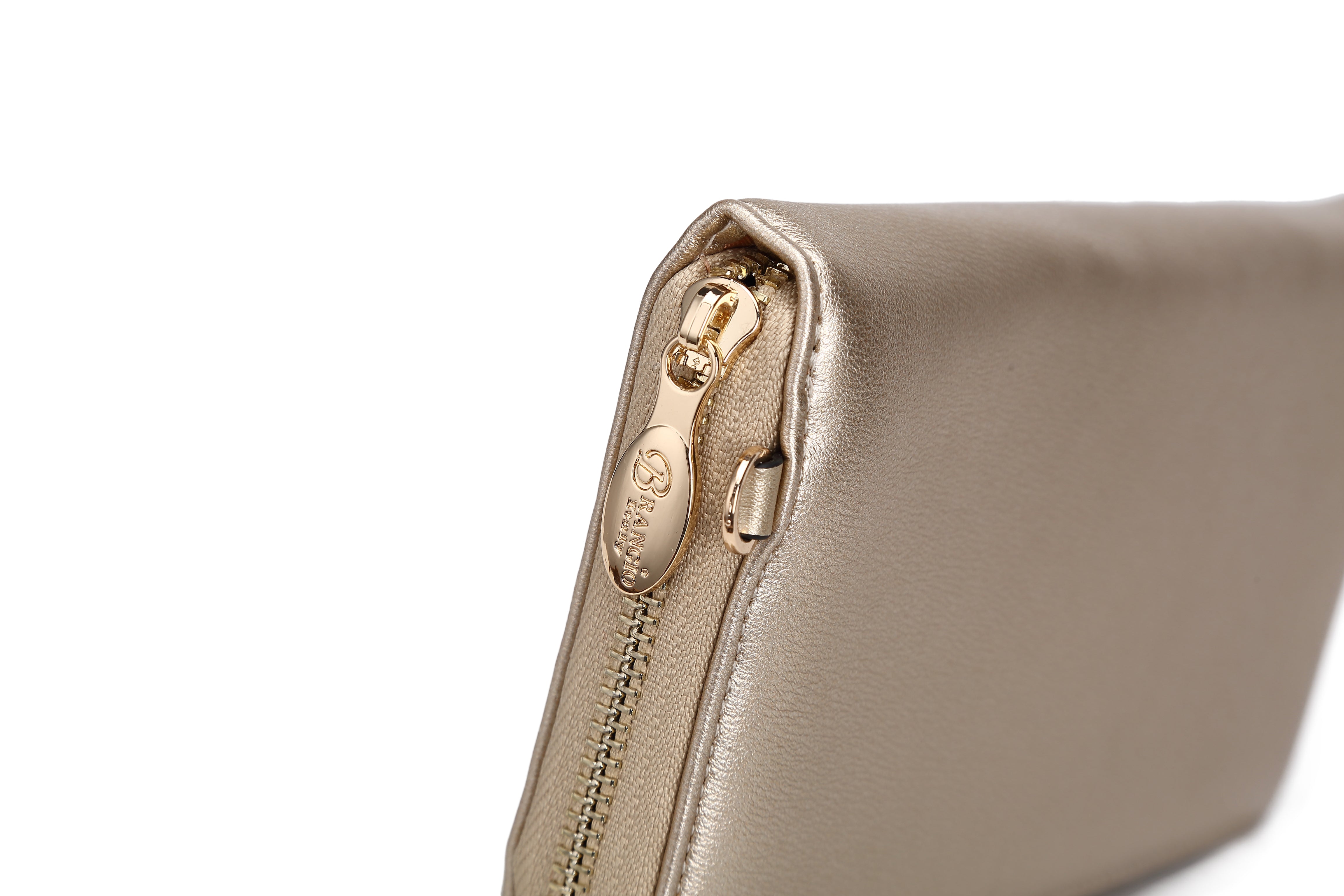 Rosette 3D Crystal Wristlet Wallet - Brangio Italy Collections