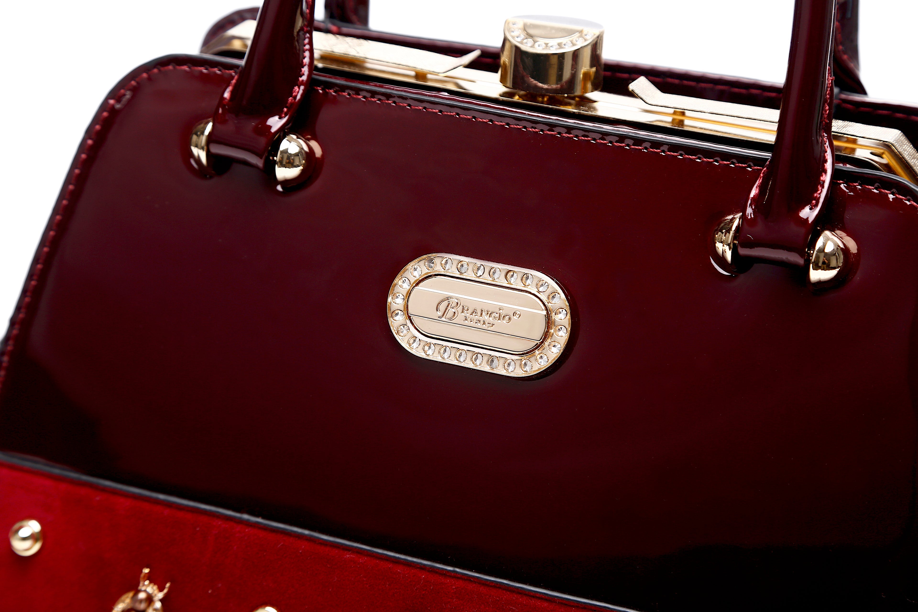 Honey Bee Adore Handmade Leather Shoulder Bag - Brangio Italy Co.