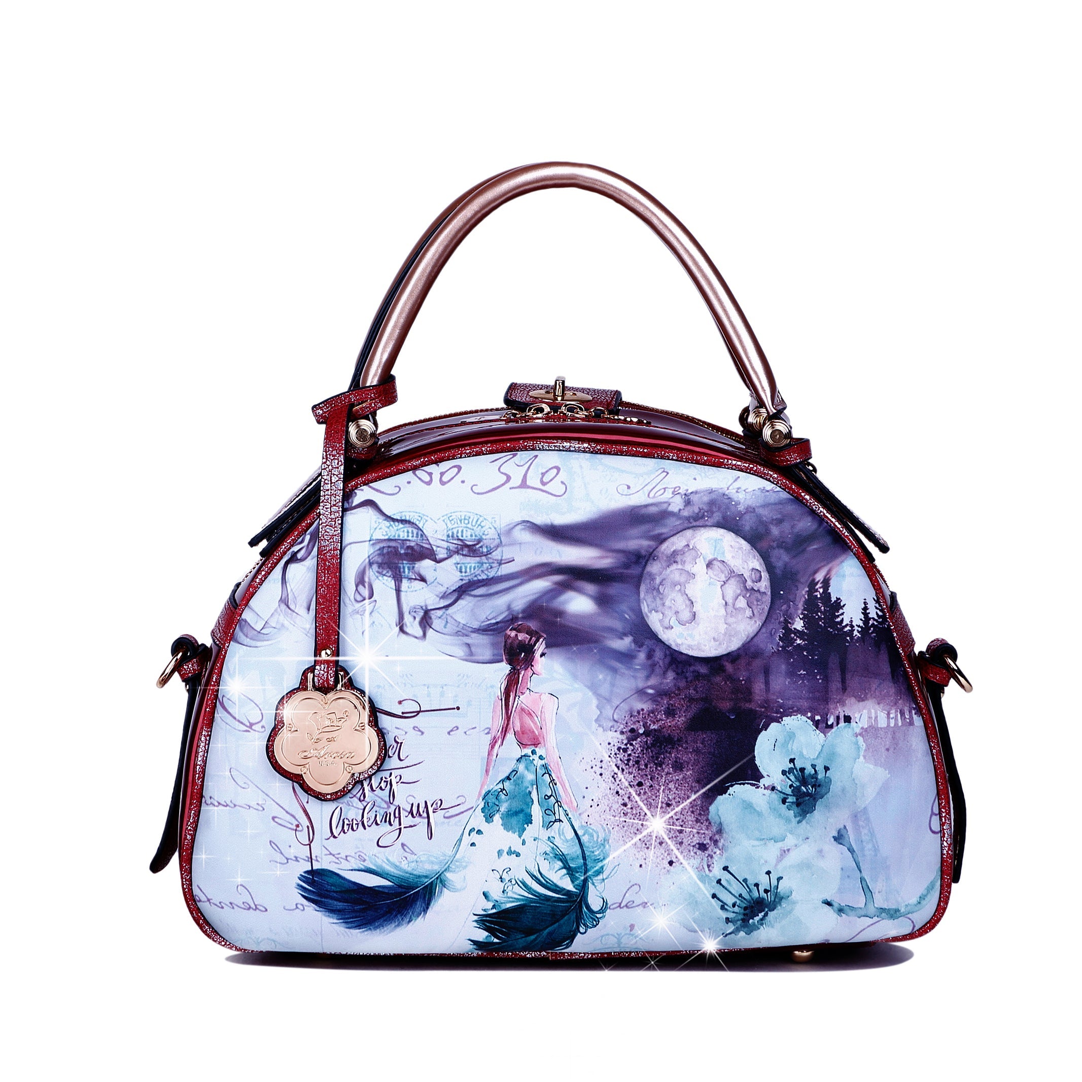 Fairy Tale Women Handbag with Shoulder Strap - Brangio Italy Co.